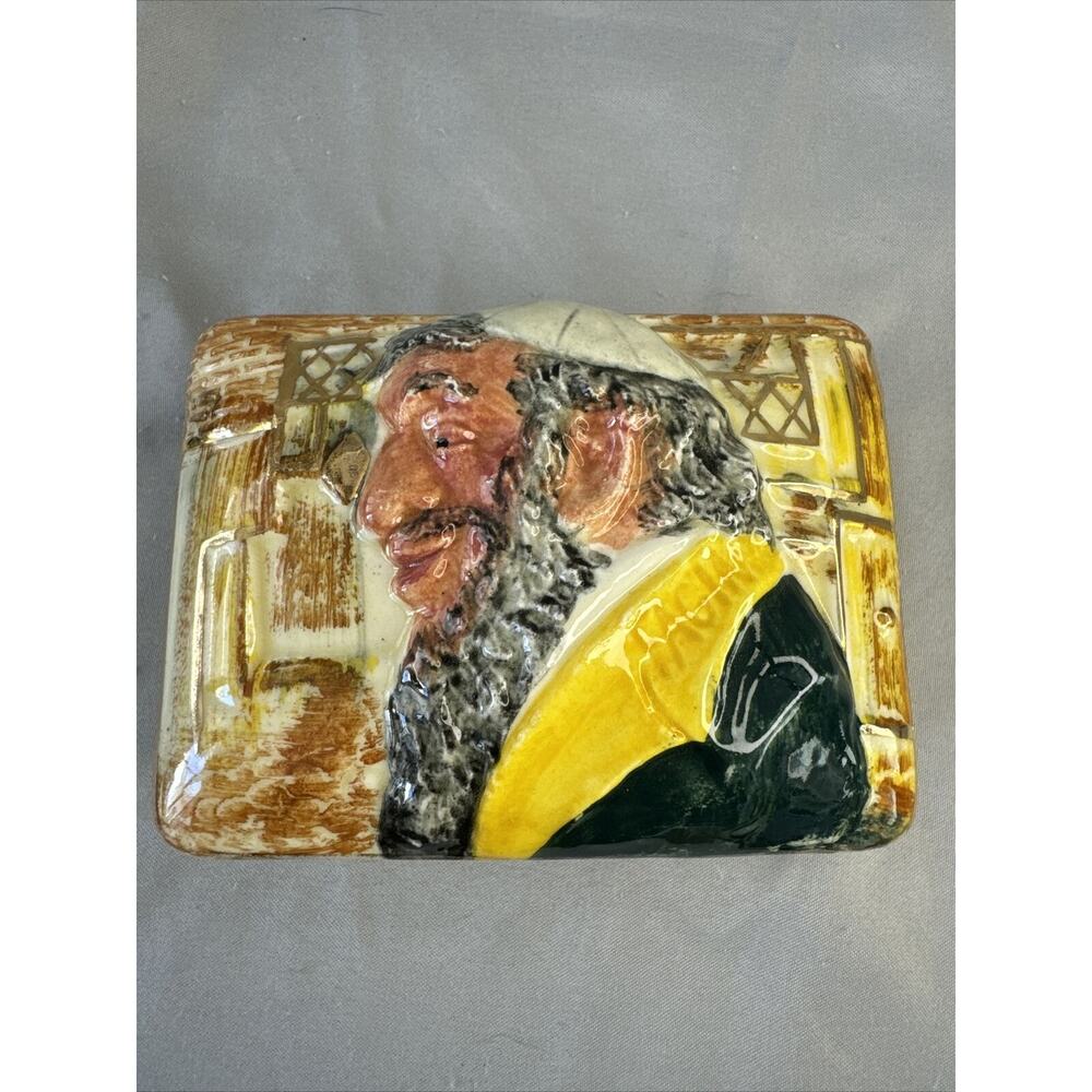 VTG 60's Trinket Box English Ware Lancaster Sandland LTD Hanley FAGIN Oliver 424